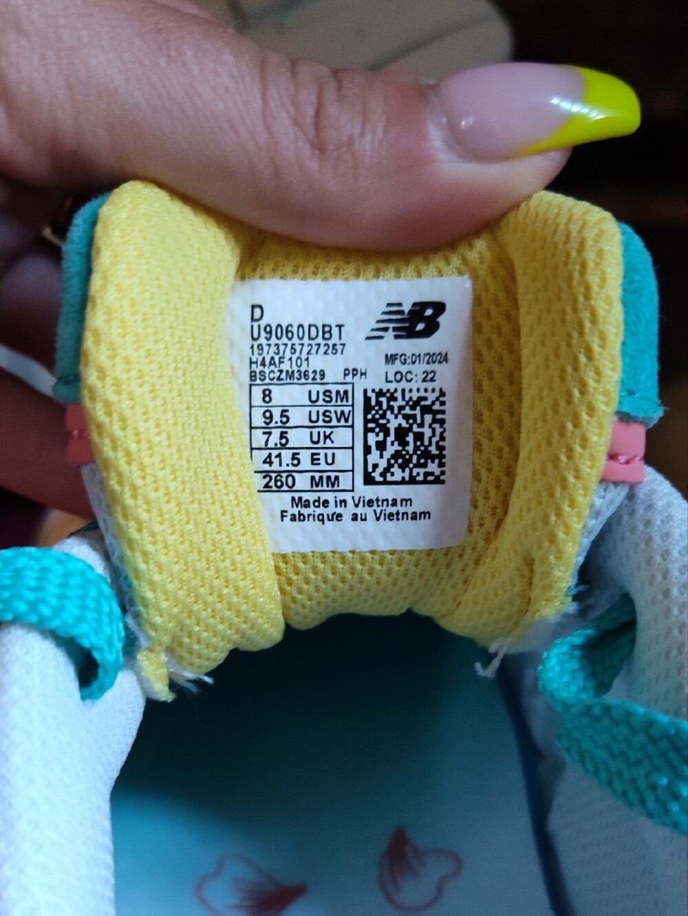 Turquoise Athletic Sneakers - Picture 5 of 10